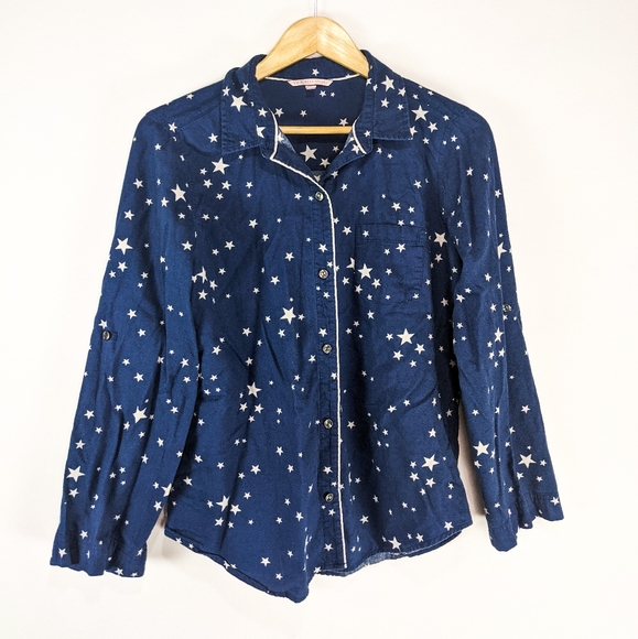Victoria's Secret Long Sleeve Button Up Pajama Top - Picture 3 of 10